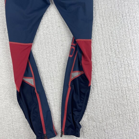 Kari Traa Louise Tights Womens Size SMALL Blue/Pink - Picture 13 of 14